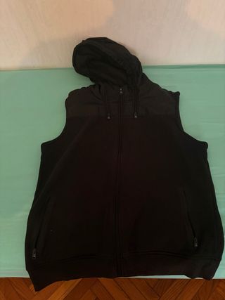 Gilet Jack & Jones nero con cappuccio