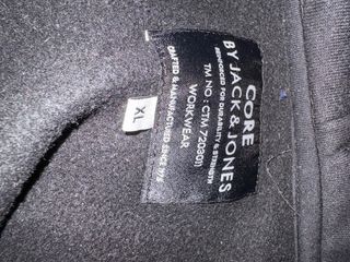 Gilet Jack & Jones nero con cappuccio