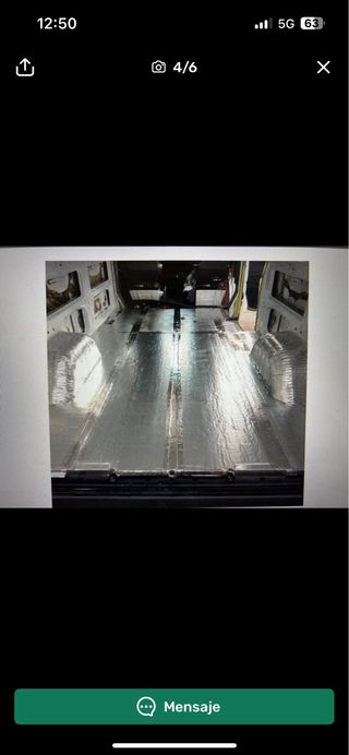 aislante térmico caravana