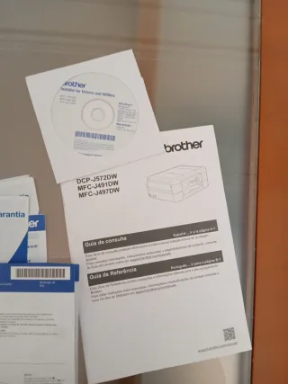 Impresora Brother DCP-J572DW con fallo