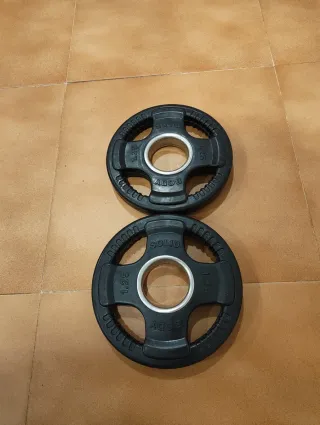 Pareja discos olímpicos 1.25 kg