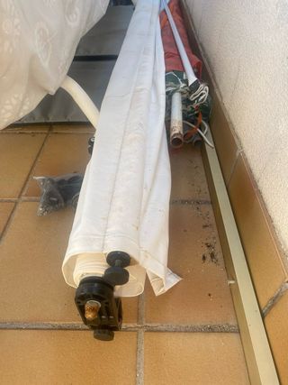 Toldo terraza/balcón 2m  Facil de instalar