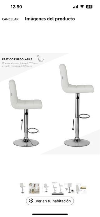 taburete ajustable para bar/cocina