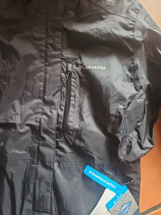 Plumífero Columbia Mujer Talla S Negro