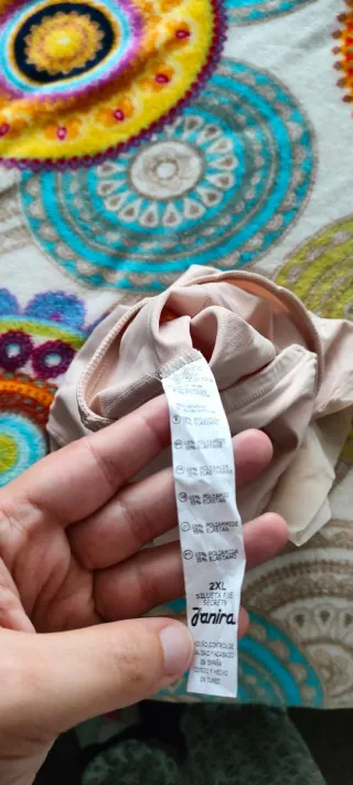 Faja Moldeadora Beige Talla 2XL