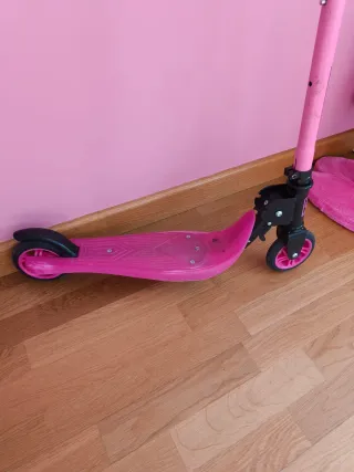 Patinete 2 ruedas rosa FRENZY