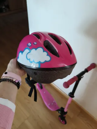 Patinete 2 ruedas rosa FRENZY