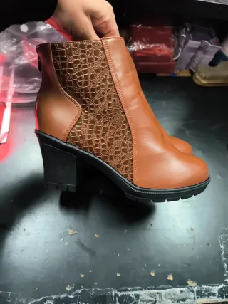 Botines de plataforma gruesa