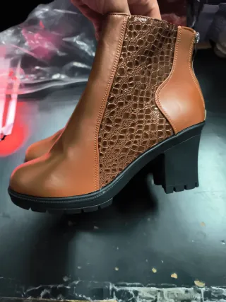 Botines de plataforma gruesa