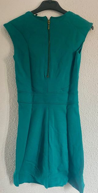 Vestido verde Bershka