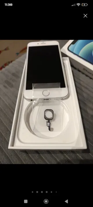 iPhone 6s Argento e bianco