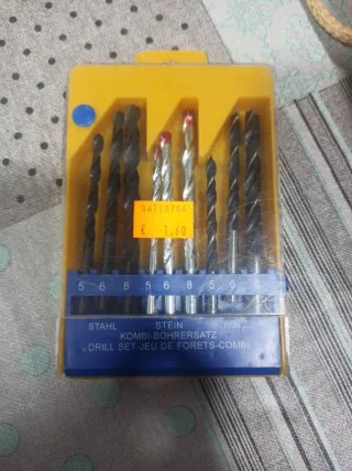 Set Brocas Kombi-Bohrer-Satz