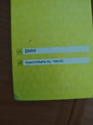 Filtro combustible WK5002 X BMW