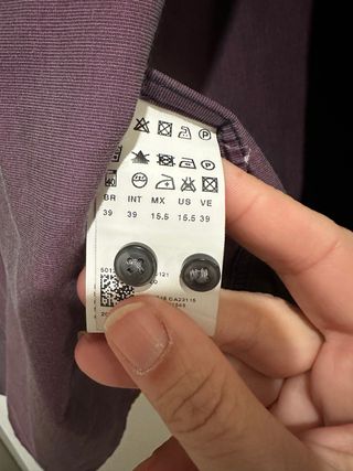 Camisa Hugo Boss Talla M Morado