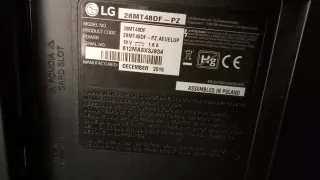 Televisor LG 28 pulgadas para piezas
