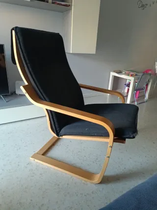 Sillón Poang Ikea Madera