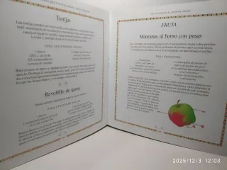 Libros recetas para niños y bebés (2 unds.)