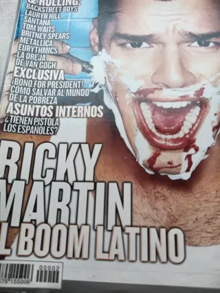 Revista Rolling Stone Ricky Martin