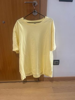Camiseta amarilla Decathlon Talla 2Xl