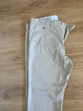 Pantalones beige Mango Hombre Talla L