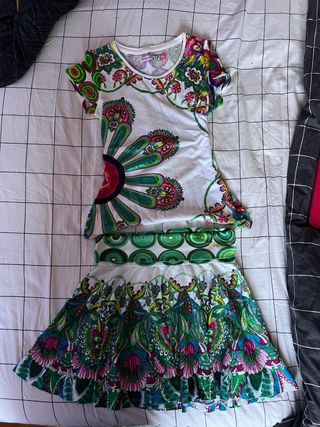 Vestido Desigual Multicolor Talla 13-14
