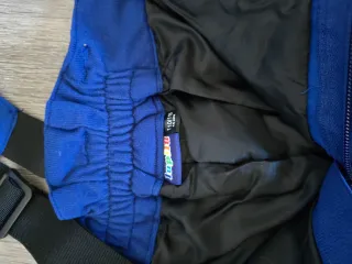 Pantalón de esquí azul con tirantes