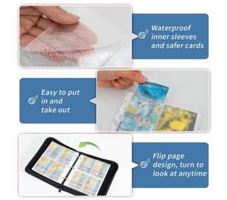 Raccoglitore carte 4 slot 55 pagine