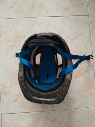 Casco Btwin Niño Talla XS Azul 48-52