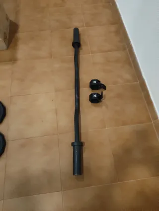 Barra Z Olímpica Negra