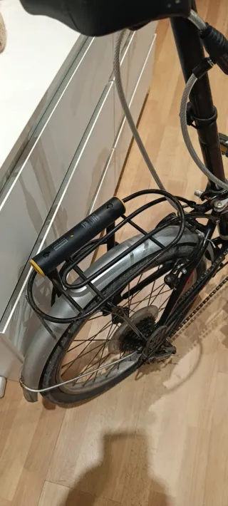 Bicicleta Plegable + Candados Antirrobo