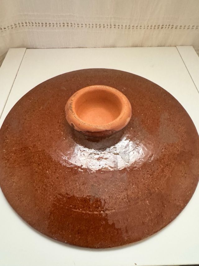 Volteador Tortilla in Ceramica Artigianale