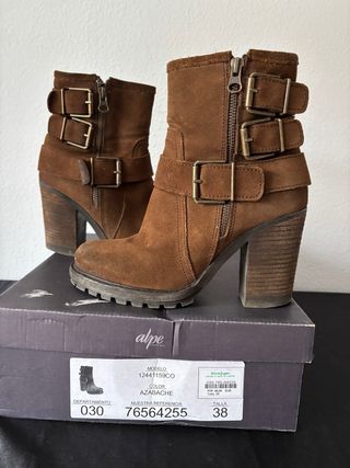 Botas de ante Alpe talla 38