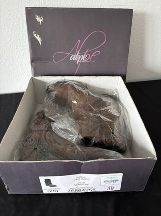 Botas de ante Alpe talla 38