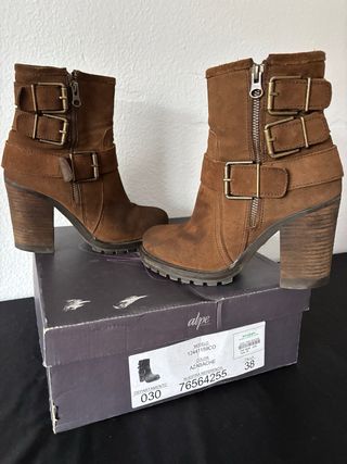 Botas de ante Alpe talla 38