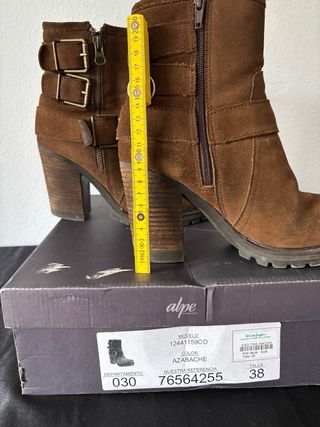 Botas de ante Alpe talla 38