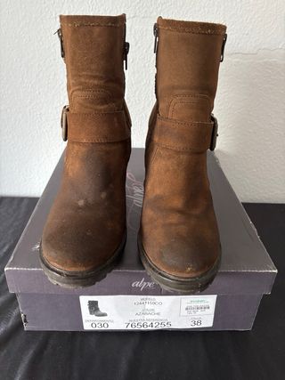 Botas de ante Alpe talla 38