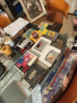 Lote Videojuegos Retro Nintendo SNES N64