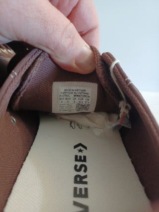 CONVERSE CTAS WIDE OX ETERNAL, talla 42.5(43EU)