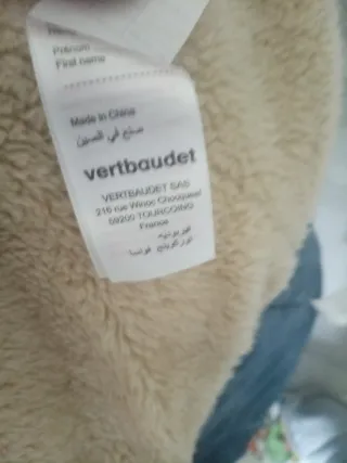 Chamarra doble invierno niño