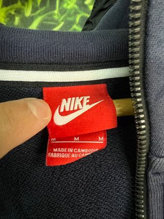 Felpa Nike Uomo Blu - Taglia M