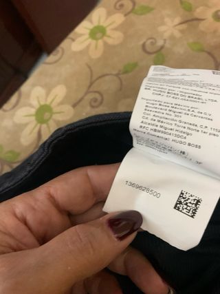 Pantaloni Uomo Hugo Boss Tg 48 Blu