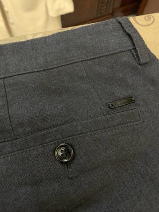 Pantaloni Uomo Hugo Boss Tg 48 Blu