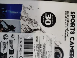 Cámara Deportiva 4K WiFi H.265