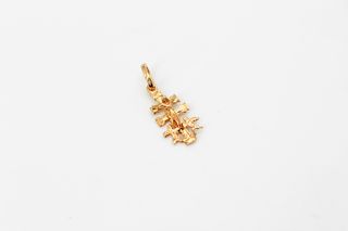 Cruz De Oro De 18K.. Ref: 038-03-01434