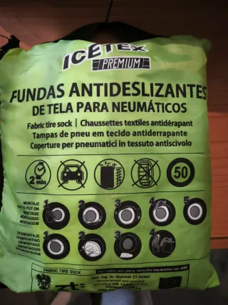 Cadenas de tela Fundas Antideslizantes Tela
