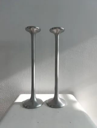 Coppia Portacandele Vintage Ikea Kagla