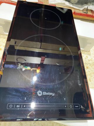 Vitrocerámica Inducción Balay 2 fuegos