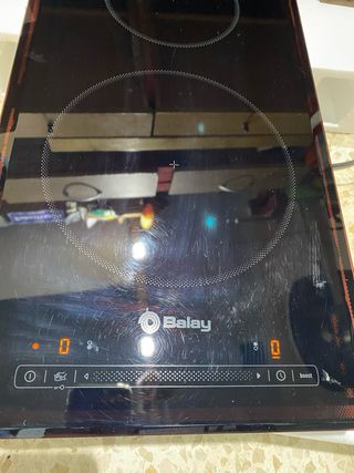 Vitrocerámica Inducción Balay 2 fuegos