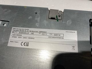 Vitrocerámica Inducción Balay 2 fuegos