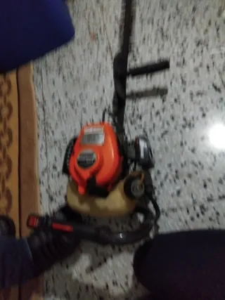 Cortasetos gasolina naranja